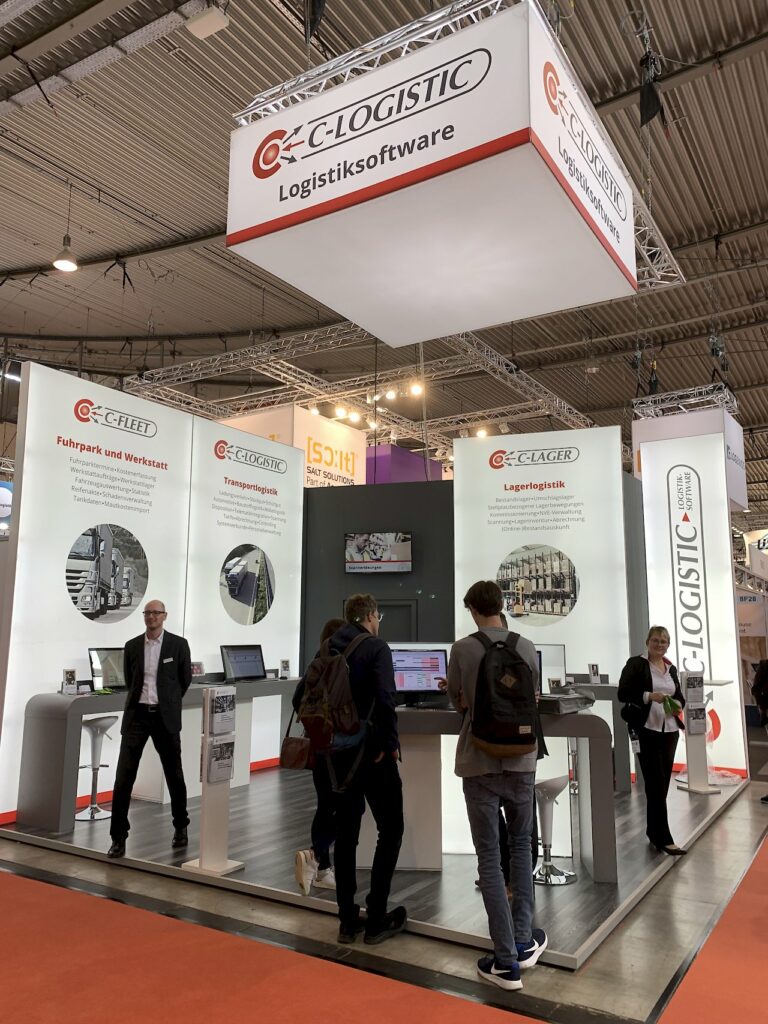 Willkommen am C-Logistic Messestand C-Logistic auf der LogiMAT 2022 in Stuttgart